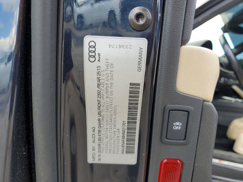 2017 Audi A4 Premium Plus