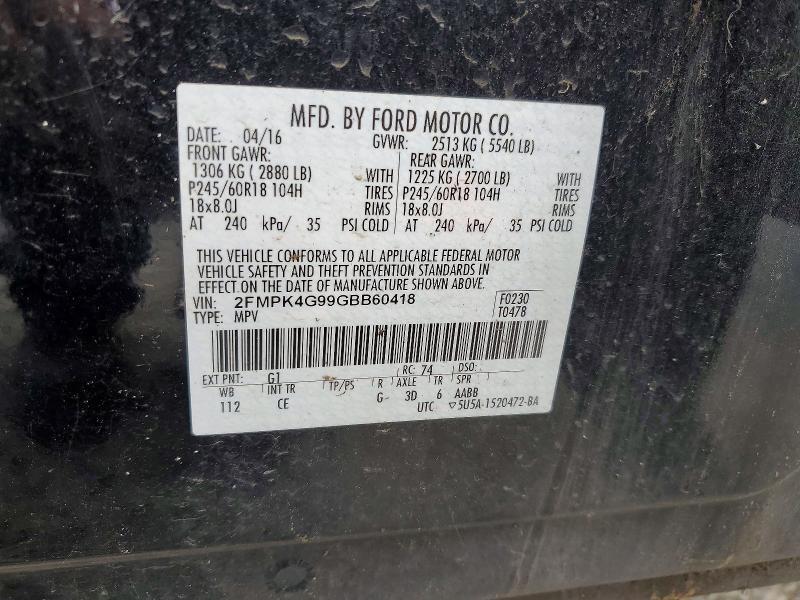 2016 Ford Edge se