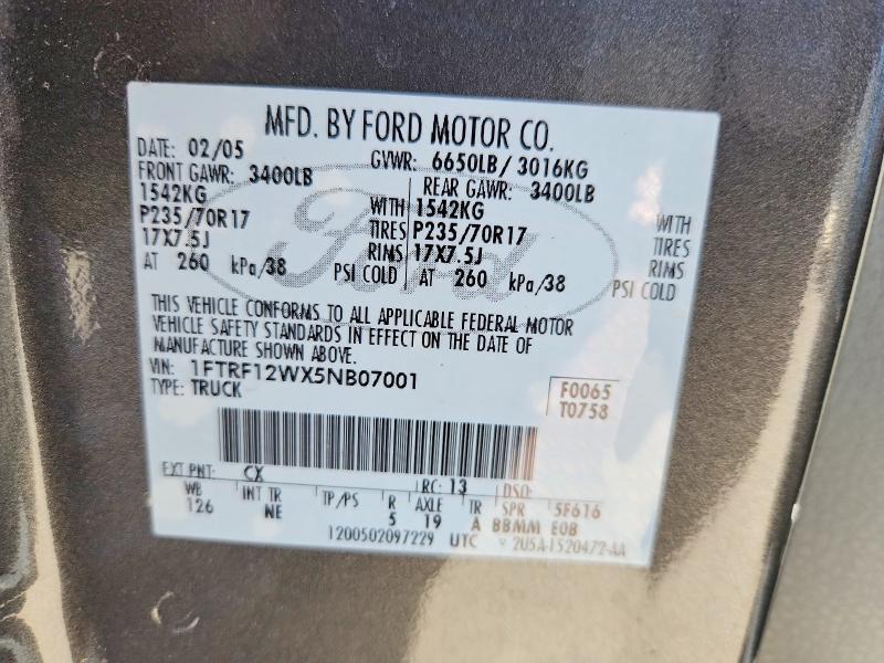 2005 Ford F150