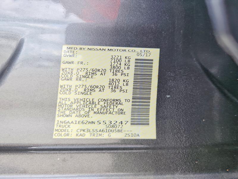 2017 Nissan Titan S