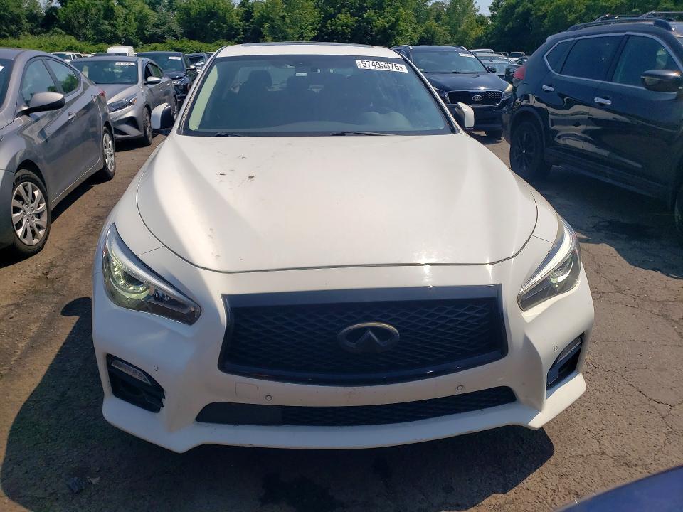 2017 Infiniti Q50 red Sport 400