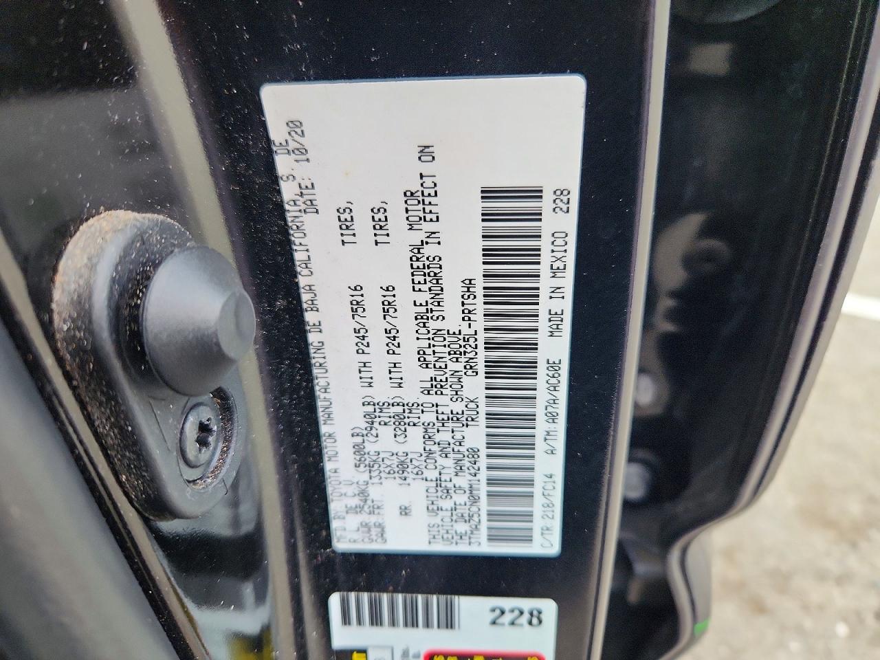 2021 Toyota Tacoma SR5 V6