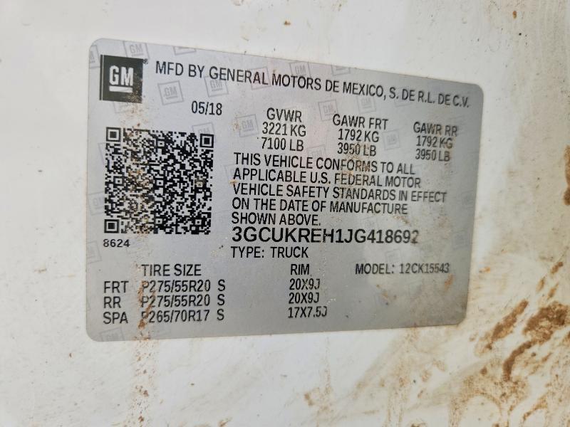 2018 Chevrolet Silverado K1500 LT