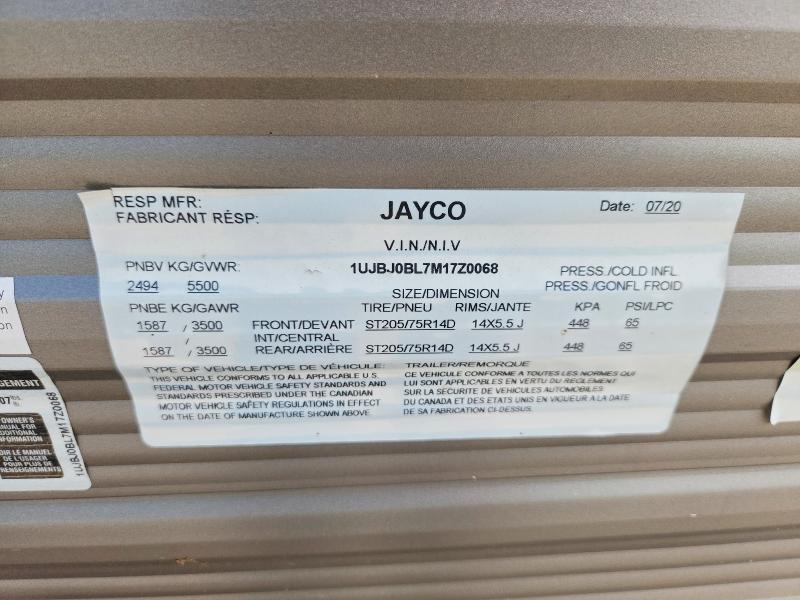 2021 Jayco Recreational Vehicle (RV)