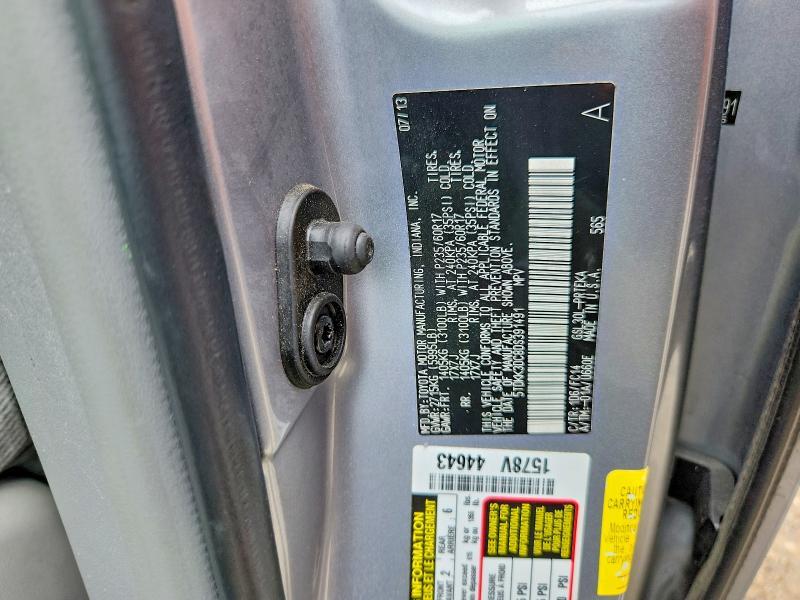 2013 Toyota Sienna le