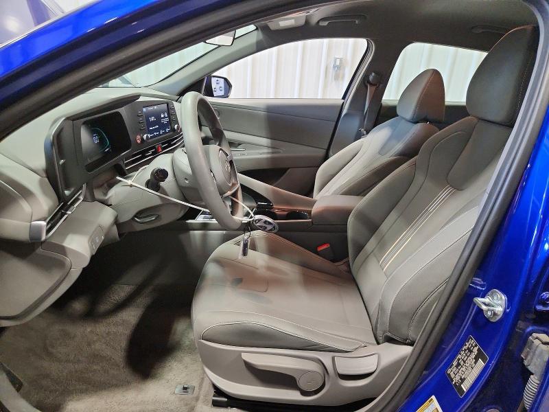 2025 Hyundai Elantra Hybrid Blue
