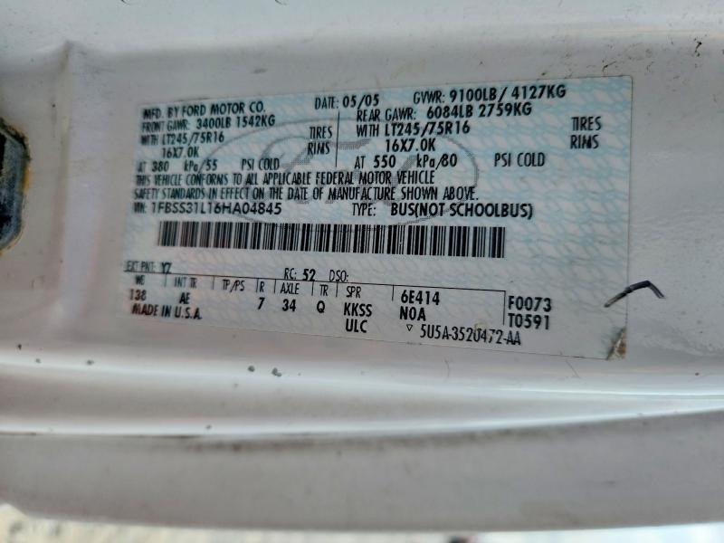 2006 Ford Econoline E350 Super Duty Wagon