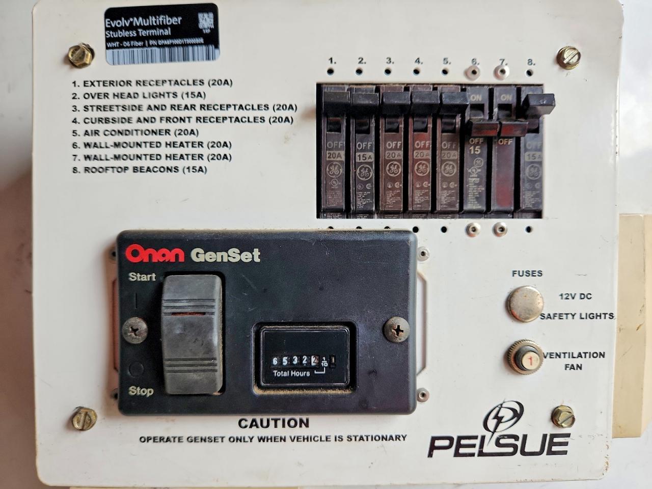 2008 Pelsue 7011ABSC-012 Fiber Optic Splicing Trailer