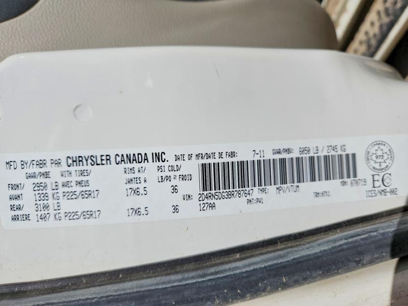 2011 Dodge Grand Caravan Crew