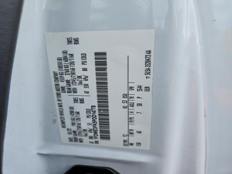 2023 Ford E350 Refrigerated BOX Truck