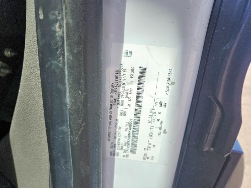 2021 Ford Transit Refrigerated BOX Truck