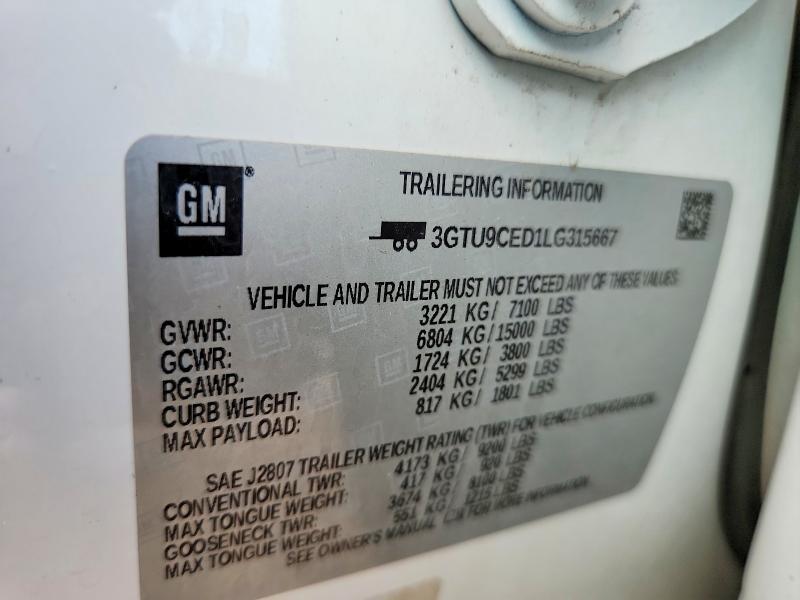 2020 GMC Sierra K1500 Elevation