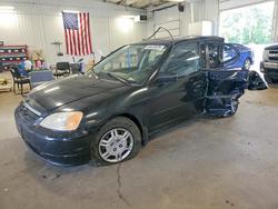 Honda Vehiculos salvage en venta: 2001 Honda Civic lx