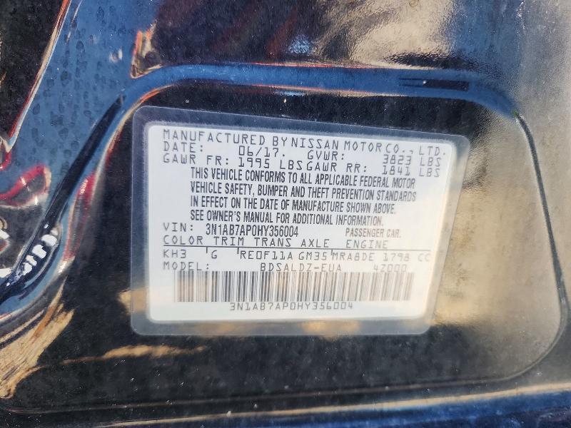 2017 Nissan Sentra sv