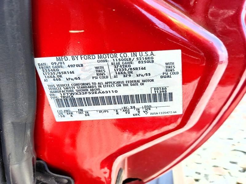 2002 Ford F350 Super Duty