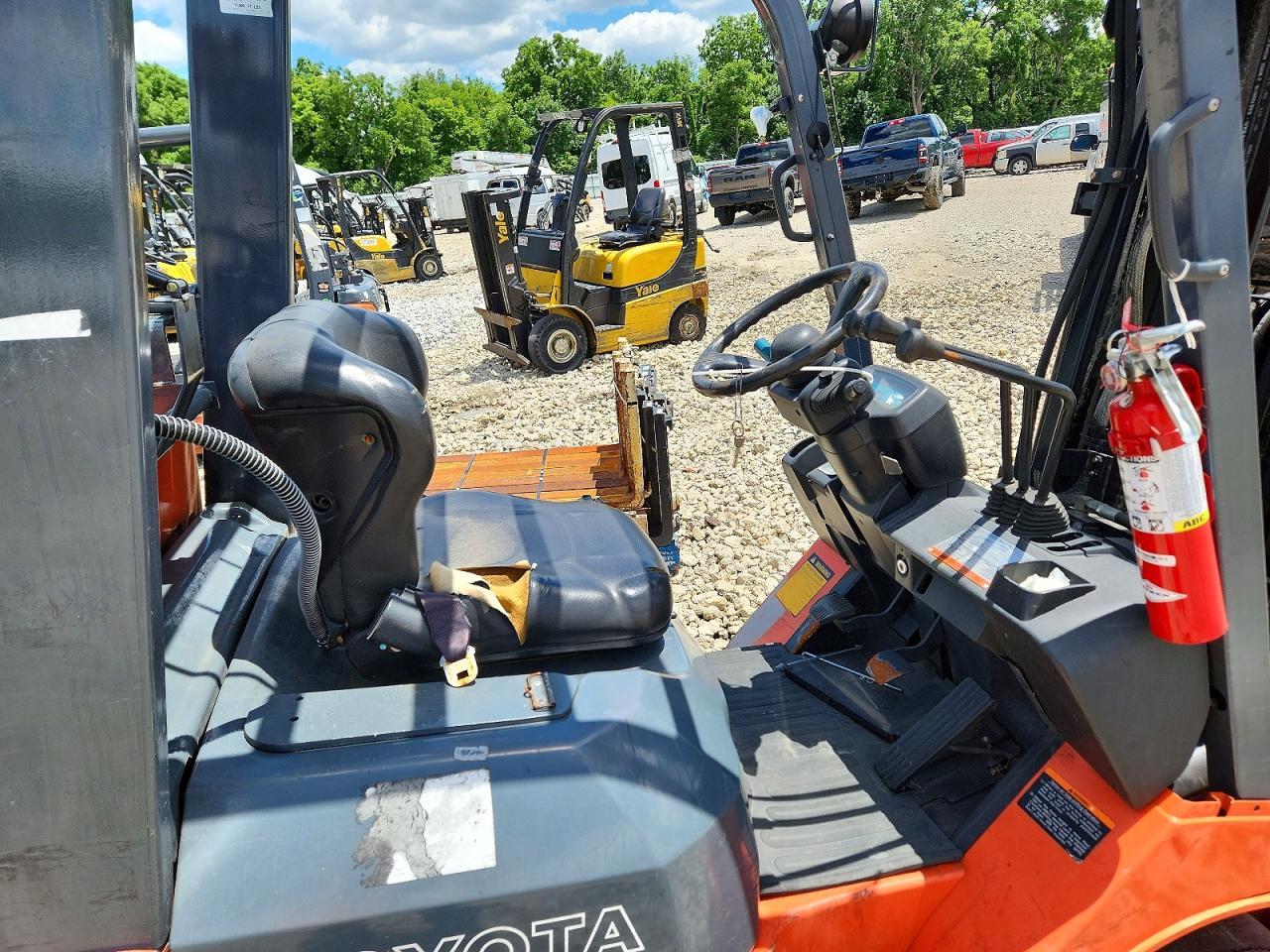 2019 Toyota 7FGCU25 Forklift