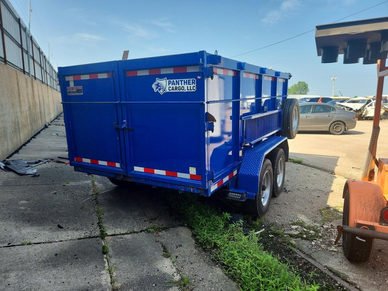 2025 Panther Cargo 7X12TA Dump Trailer