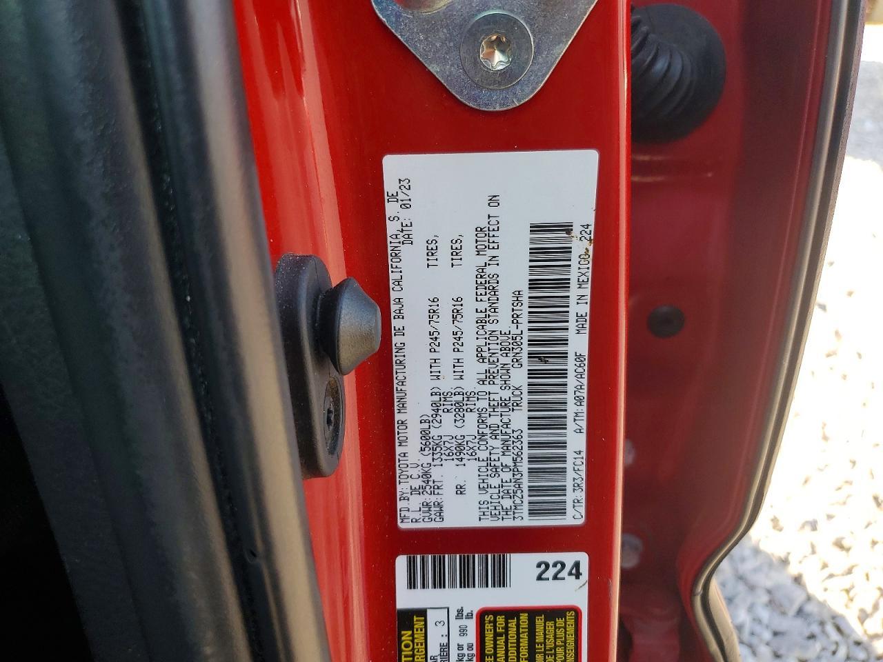 2023 Toyota Tacoma SR5 V6