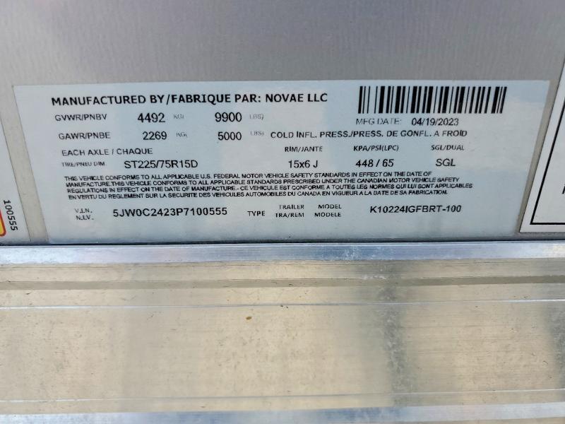 2023 Look K10224IGFBRT-100 Enclosed Cargo Trailer