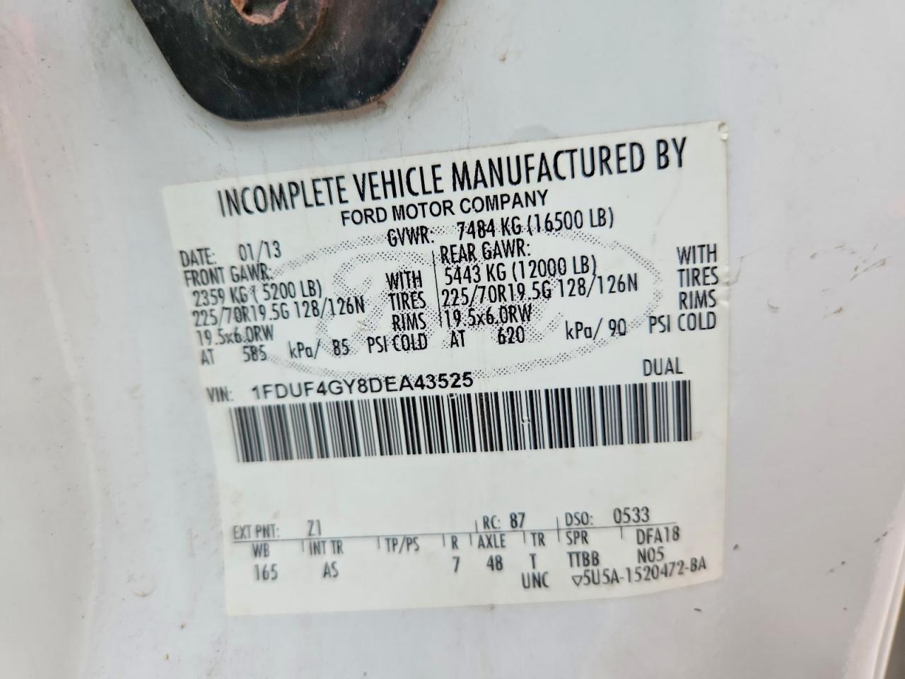 2013 Ford F450 Super Duty