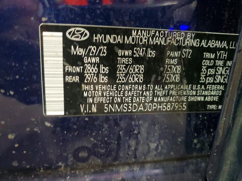 2023 Hyundai Santa fe sel Premium