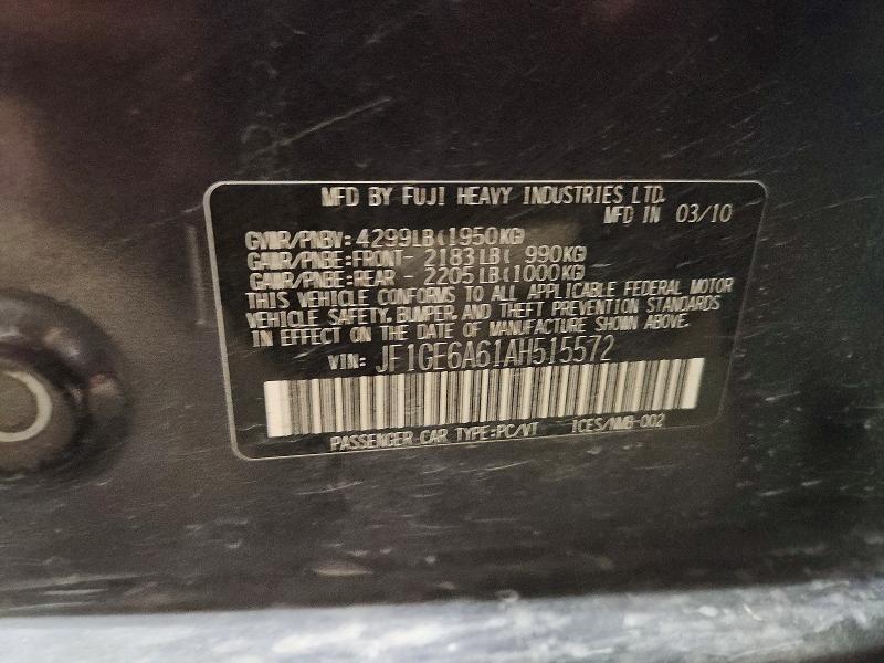 2010 Subaru Impreza 2.5i