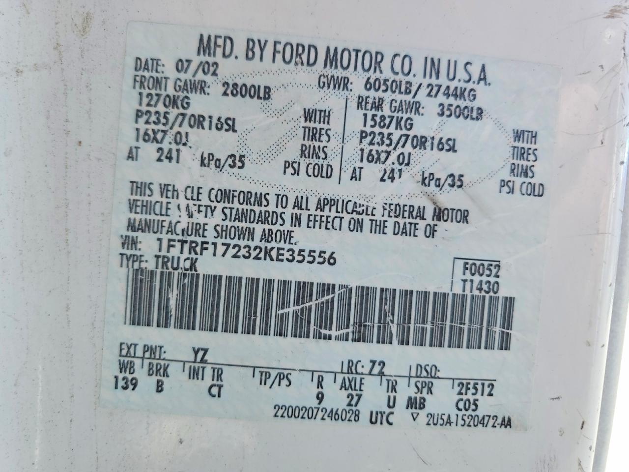 2002 Ford F-150
