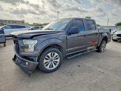 Salvage trucks for sale at Wilmer, TX auction: 2017 Ford F150 Supercrew