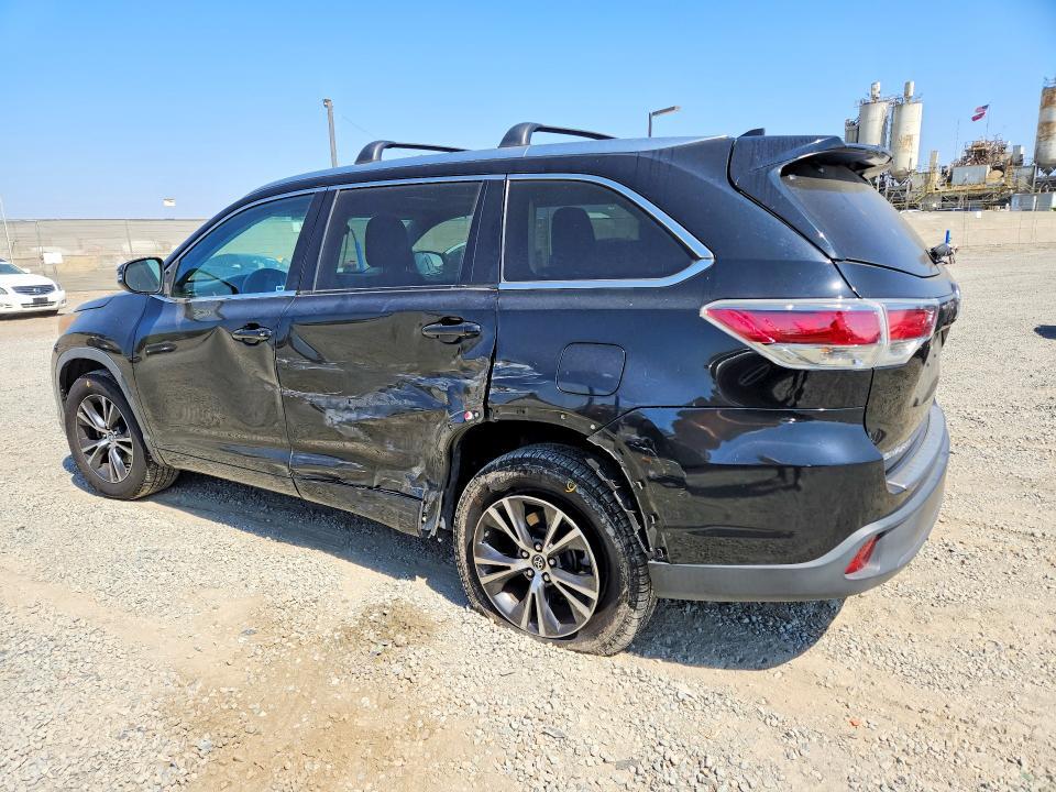 2016 Toyota Highlander xle