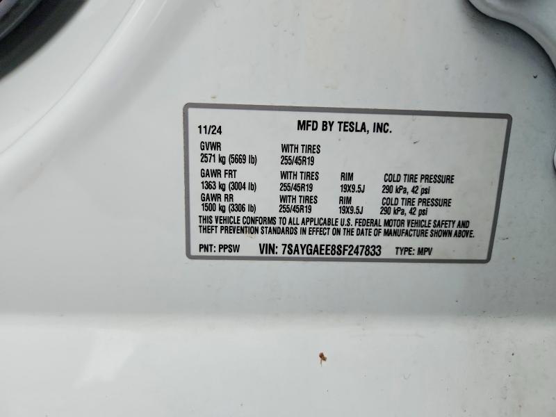 2025 Tesla Model y