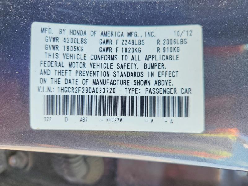 2013 Honda Accord lx