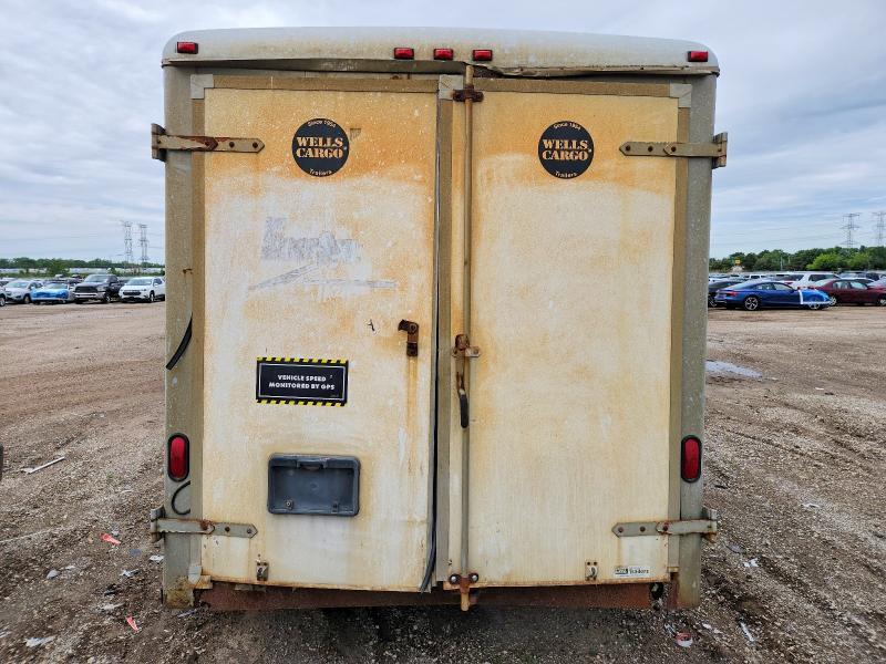 2000 Wells Cargo Enclosed Cargo Trailer