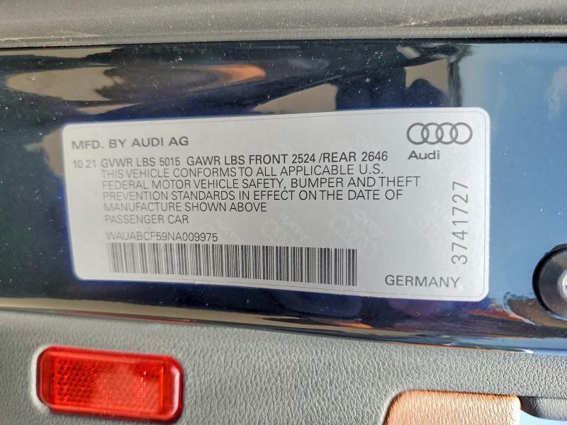 2022 Audi A5 Premium 40