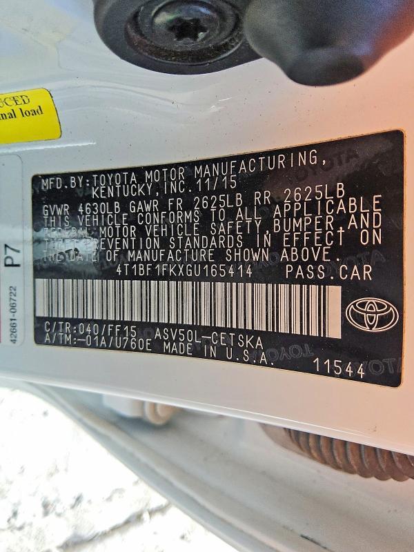 2016 Toyota Camry se