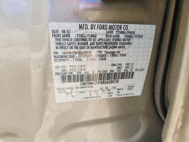 2008 Mercury Sable Premier