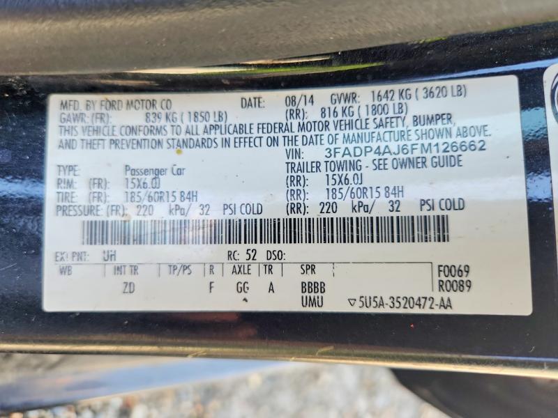 2015 Ford Fiesta S