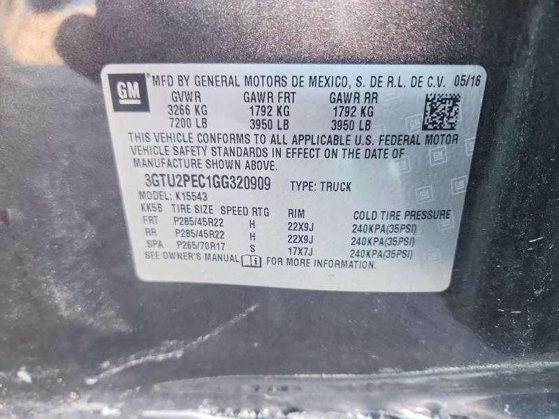 2016 GMC Sierra K1500 Denali