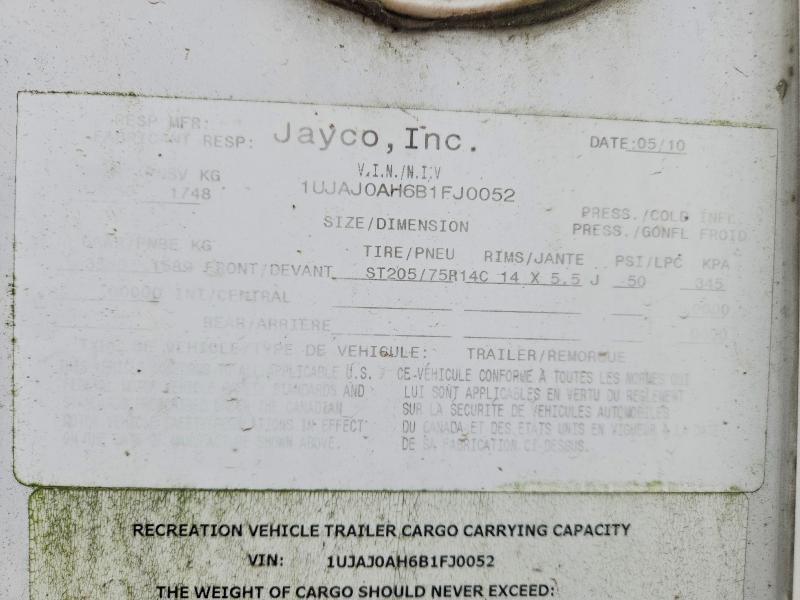 2008 Jayco RV Trailer