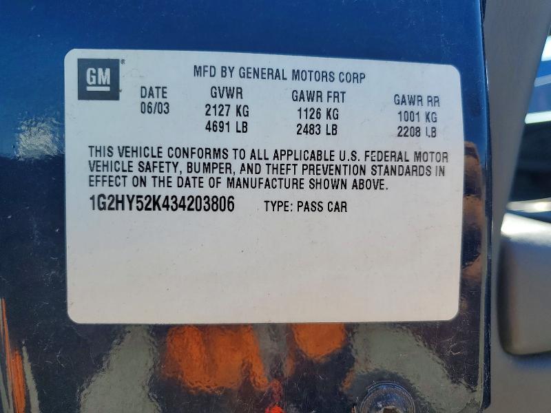 2003 Pontiac Bonneville sle