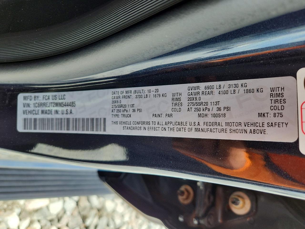 2021 Dodge 1500 Laramie
