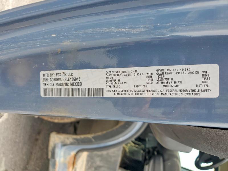 2020 Dodge Ram Promaster 3500 3500 High