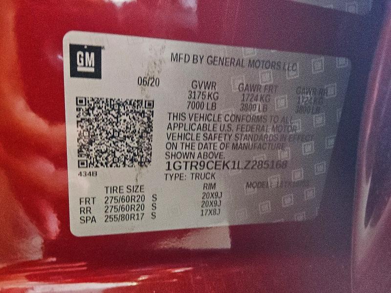 2020 GMC Sierra K1500 Elevation