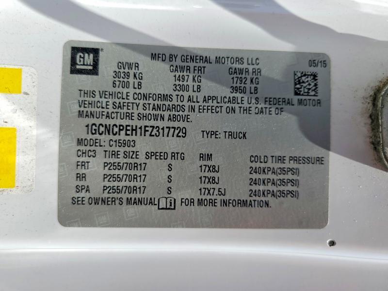 2015 Chevrolet Silverado C1500