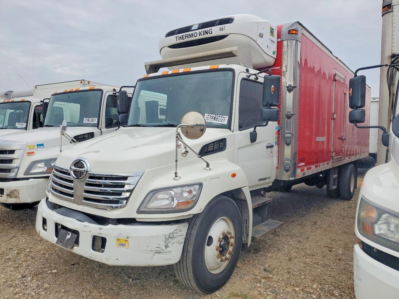 2010 Hino 338 Refrigerated BOX Truck