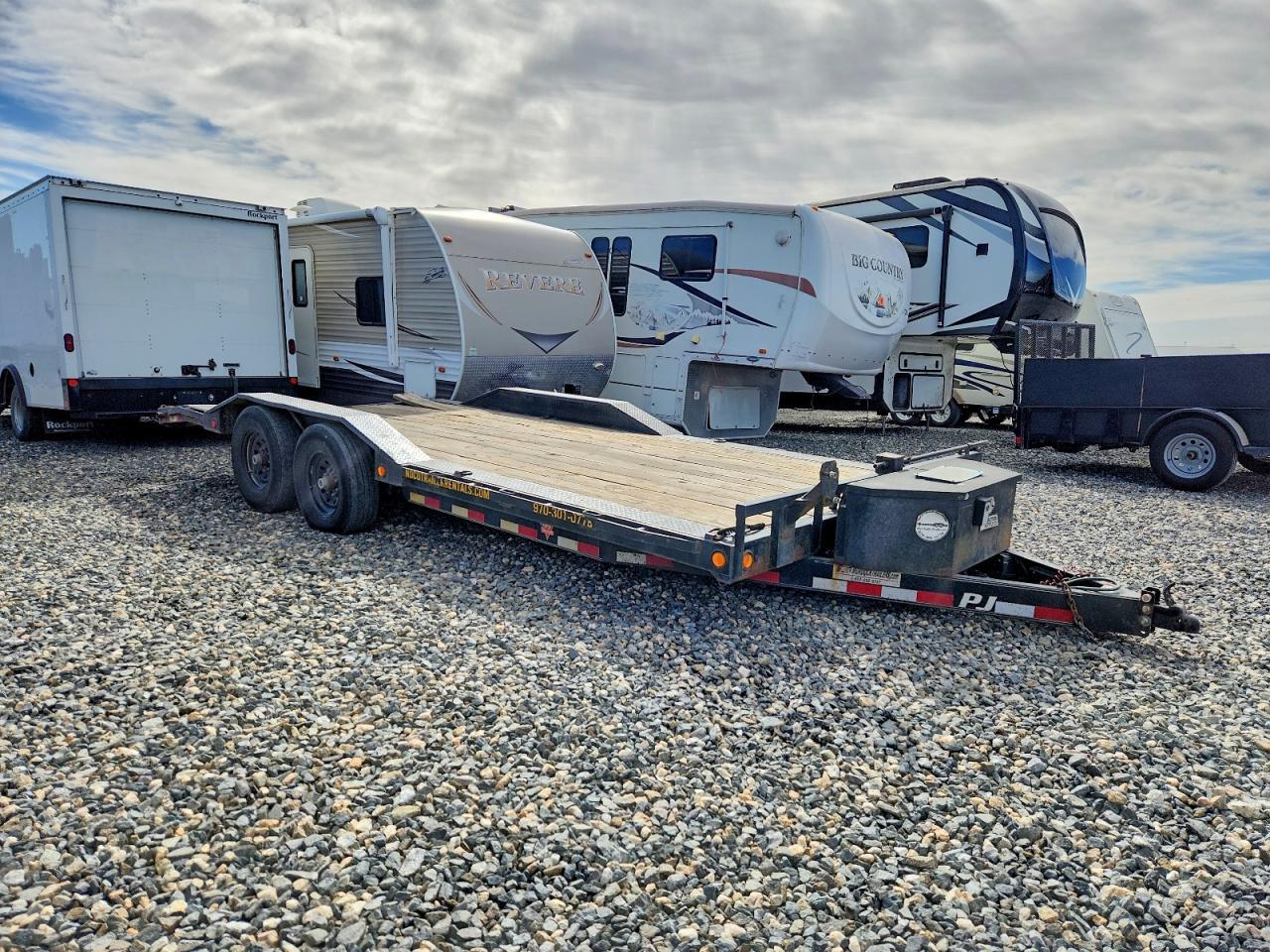 2022 PJ 1C252 Equipment Trailer