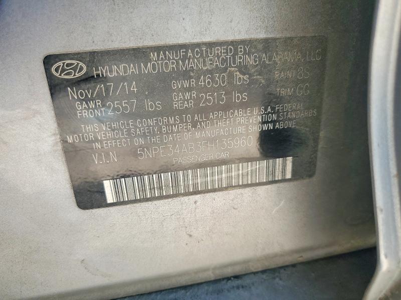 2015 Hyundai Sonata Limited 2.0t