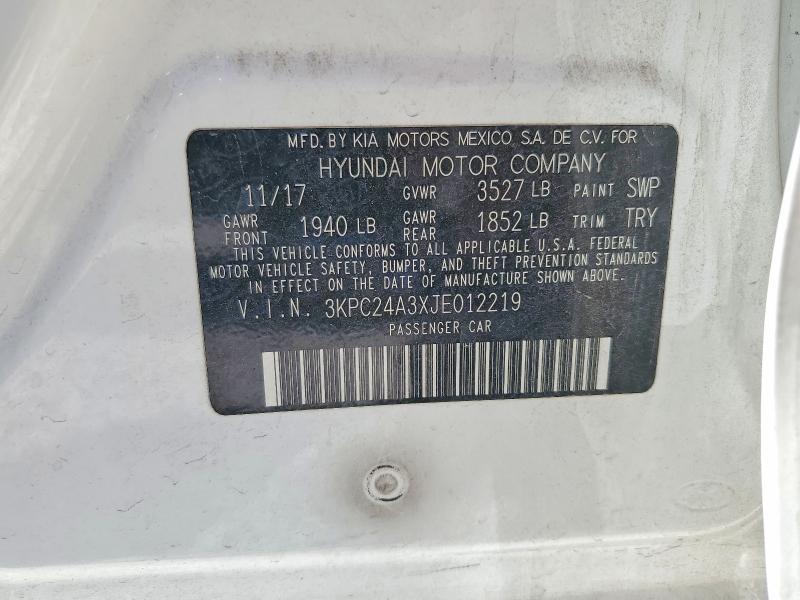 2018 Hyundai Accent se