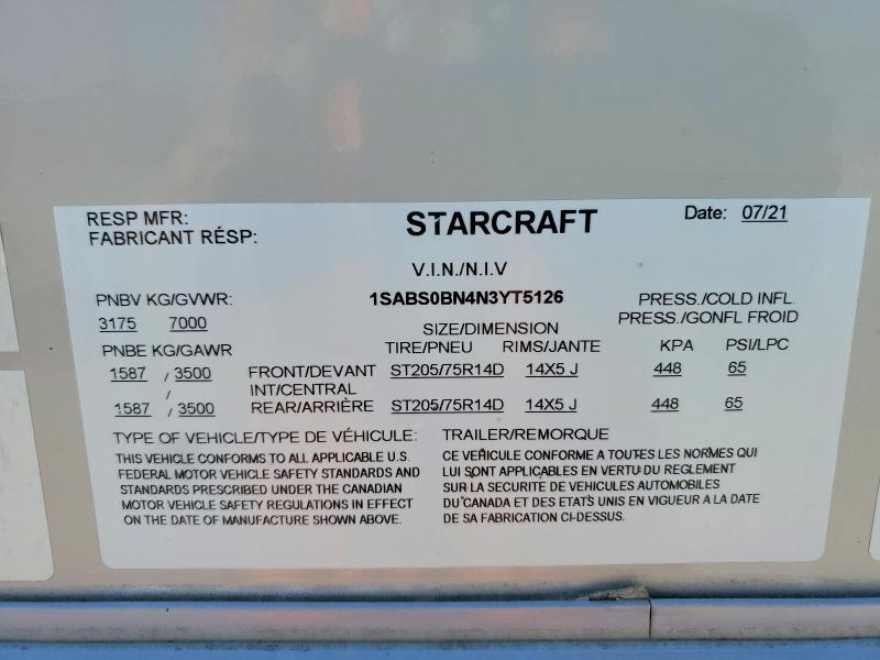 2022 Starcraft Autumn Ar 2021 Starcraft Camper