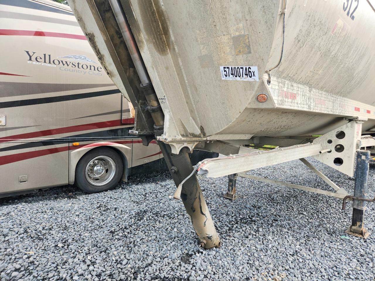 2016 Travis Body END Dump Trailer