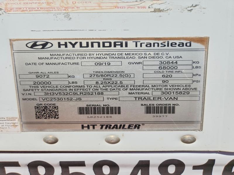 2020 Hyundai 53FT Trailer